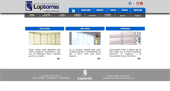 Desktop Screenshot of decoracionesloptorres.com